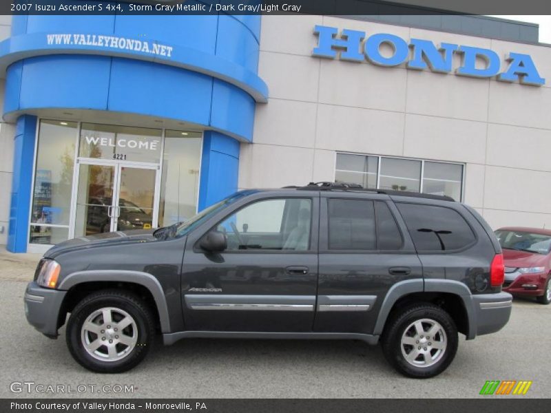 Storm Gray Metallic / Dark Gray/Light Gray 2007 Isuzu Ascender S 4x4