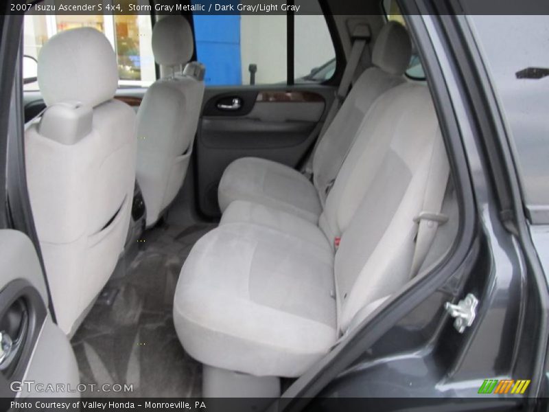 Storm Gray Metallic / Dark Gray/Light Gray 2007 Isuzu Ascender S 4x4