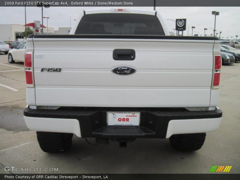 Oxford White / Stone/Medium Stone 2009 Ford F150 STX SuperCab 4x4