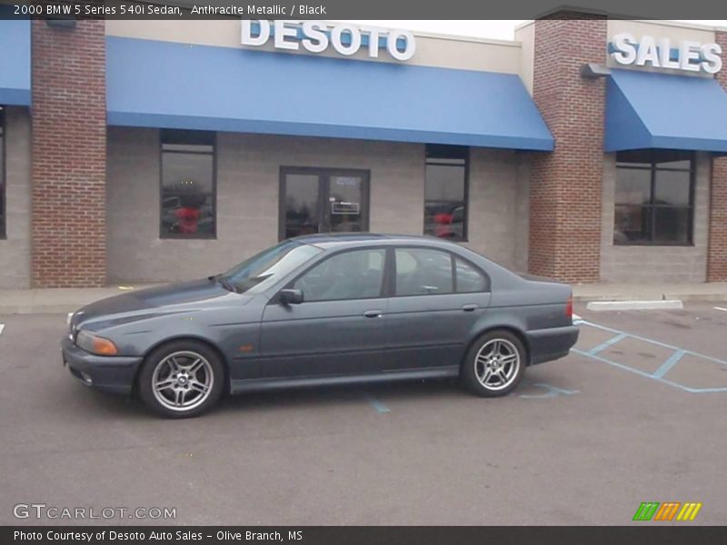 Anthracite Metallic / Black 2000 BMW 5 Series 540i Sedan