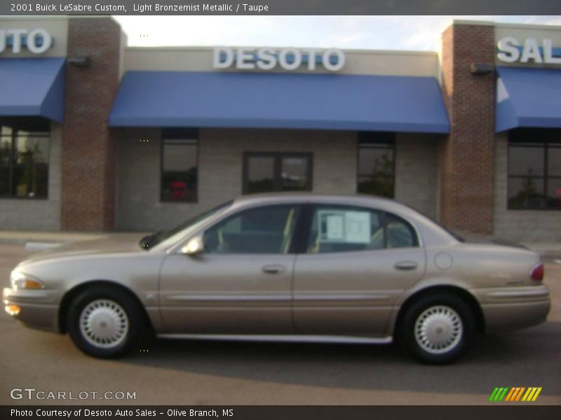 Light Bronzemist Metallic / Taupe 2001 Buick LeSabre Custom