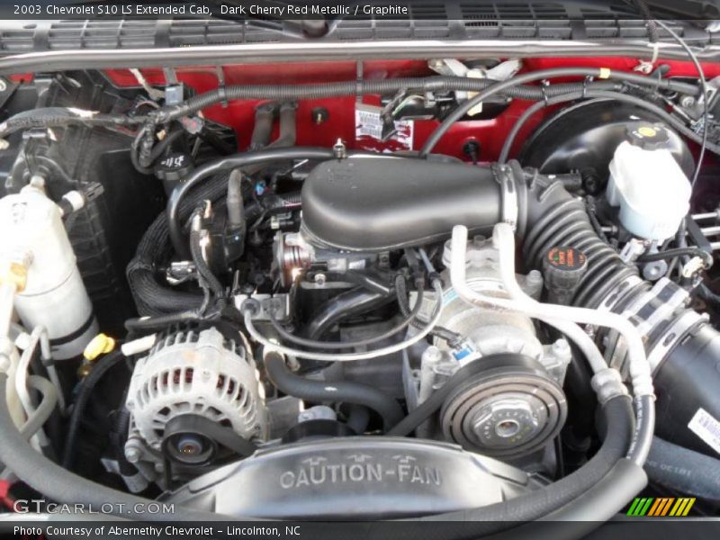  2003 S10 LS Extended Cab Engine - 4.3 Liter OHV 12V Vortec V6