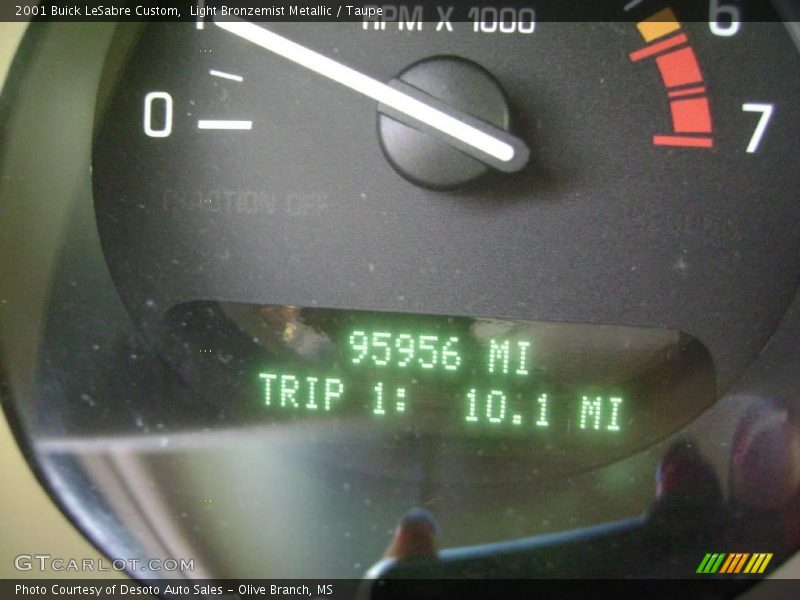 Light Bronzemist Metallic / Taupe 2001 Buick LeSabre Custom