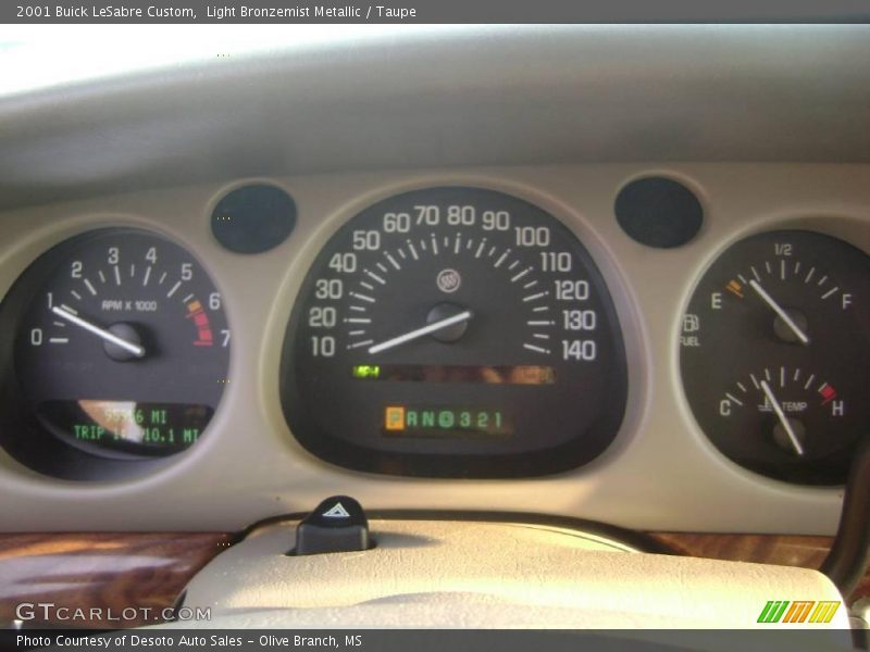 Light Bronzemist Metallic / Taupe 2001 Buick LeSabre Custom