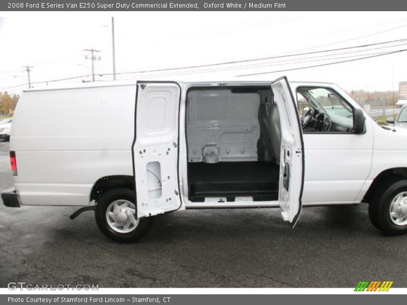 Oxford White / Medium Flint 2008 Ford E Series Van E250 Super Duty Commericial Extended