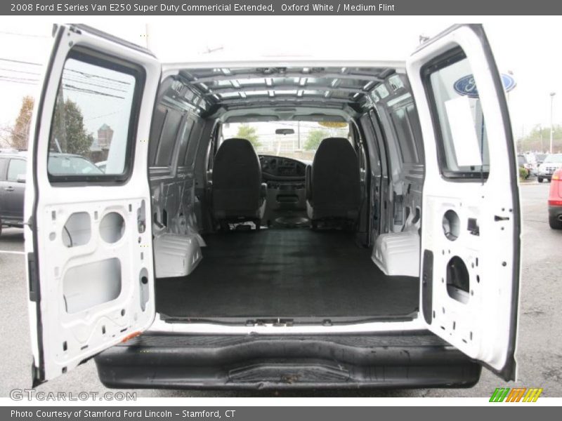 Oxford White / Medium Flint 2008 Ford E Series Van E250 Super Duty Commericial Extended