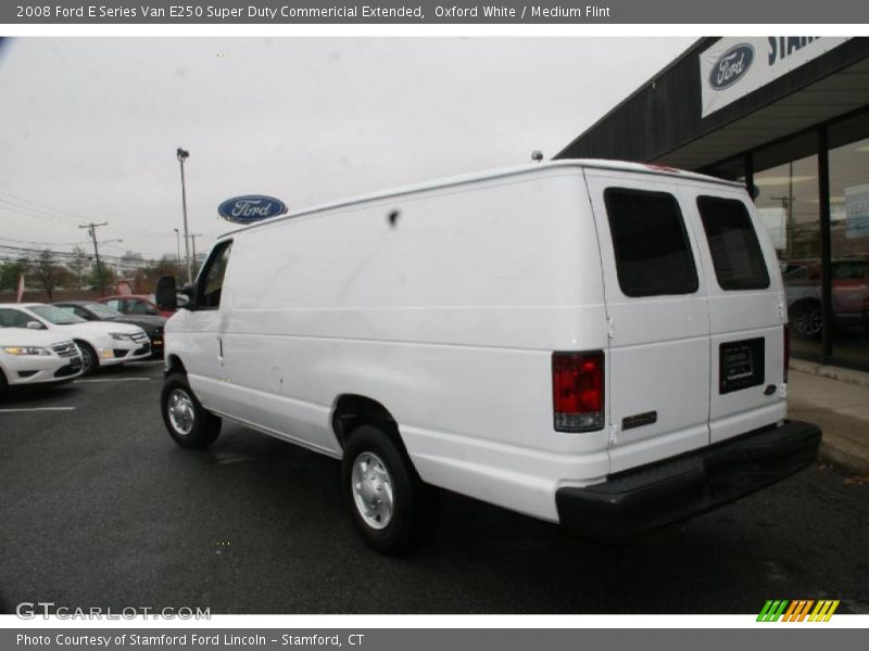 Oxford White / Medium Flint 2008 Ford E Series Van E250 Super Duty Commericial Extended
