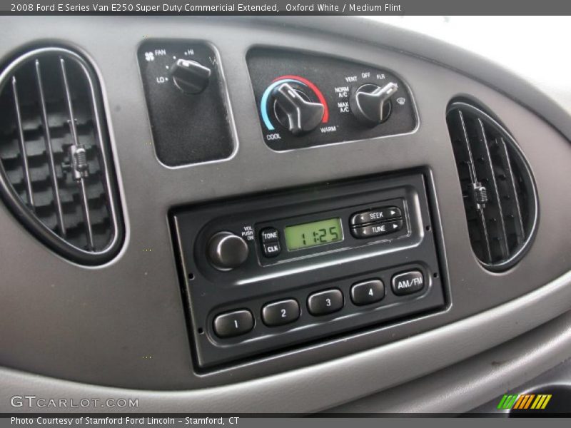 Oxford White / Medium Flint 2008 Ford E Series Van E250 Super Duty Commericial Extended
