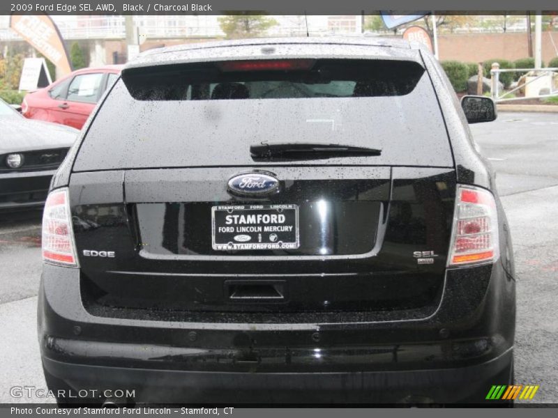 Black / Charcoal Black 2009 Ford Edge SEL AWD