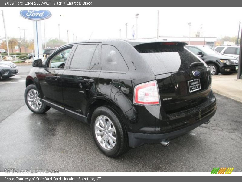 Black / Charcoal Black 2009 Ford Edge SEL AWD