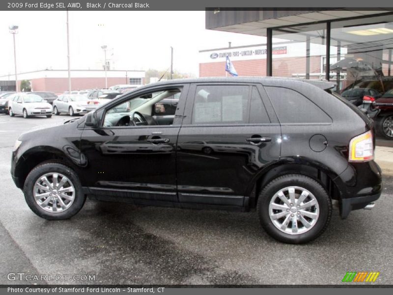 Black / Charcoal Black 2009 Ford Edge SEL AWD