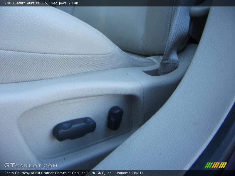 Red Jewel / Tan 2008 Saturn Aura XE 3.5
