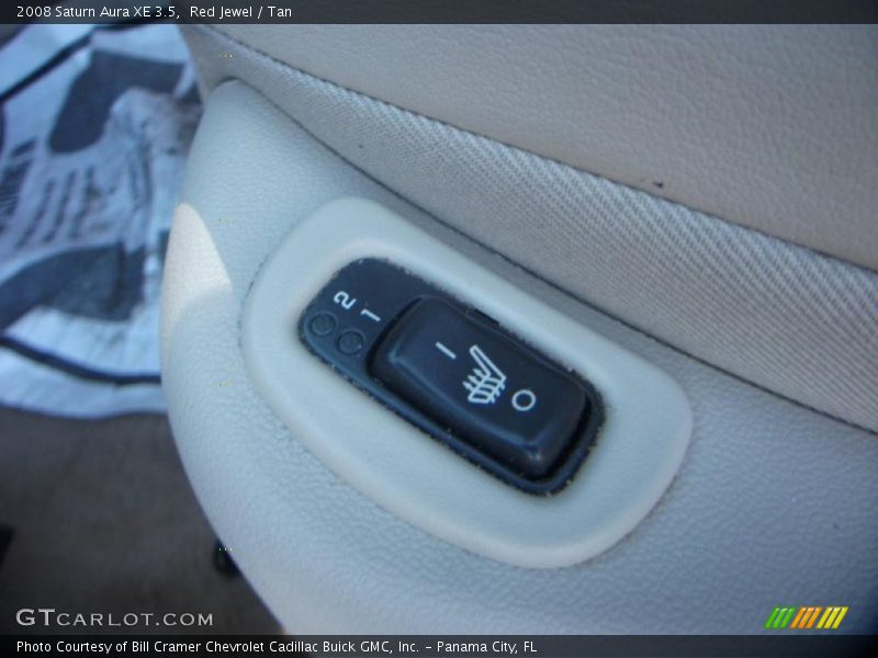 Red Jewel / Tan 2008 Saturn Aura XE 3.5