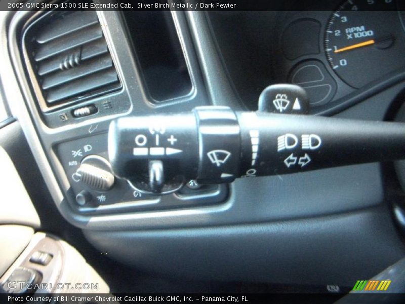 Silver Birch Metallic / Dark Pewter 2005 GMC Sierra 1500 SLE Extended Cab