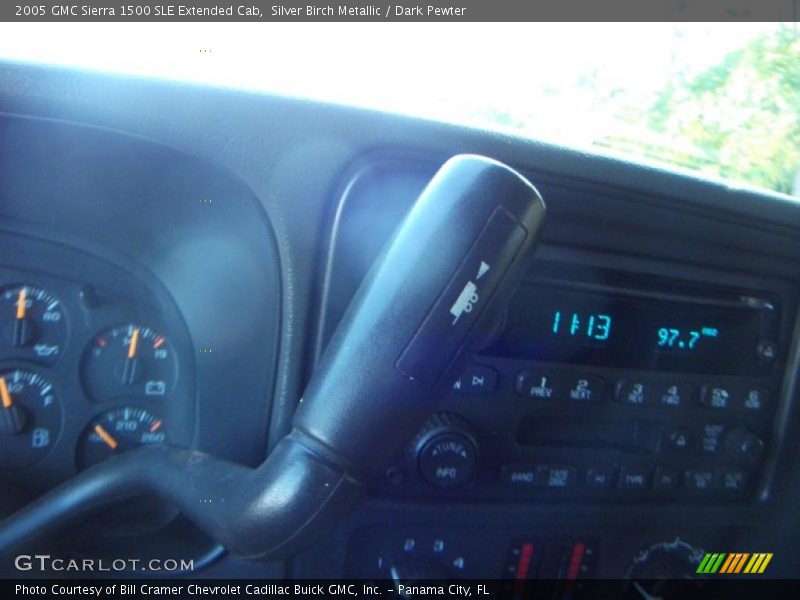 Silver Birch Metallic / Dark Pewter 2005 GMC Sierra 1500 SLE Extended Cab