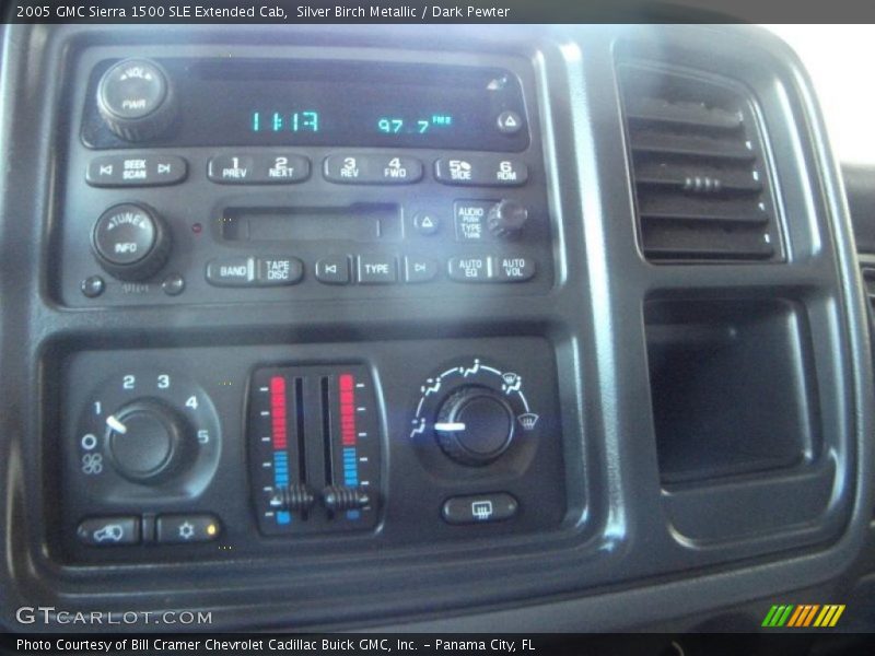 Silver Birch Metallic / Dark Pewter 2005 GMC Sierra 1500 SLE Extended Cab