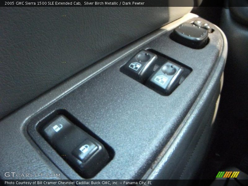 Silver Birch Metallic / Dark Pewter 2005 GMC Sierra 1500 SLE Extended Cab