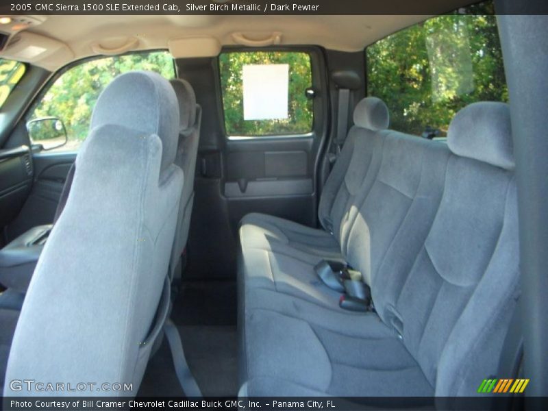 Silver Birch Metallic / Dark Pewter 2005 GMC Sierra 1500 SLE Extended Cab