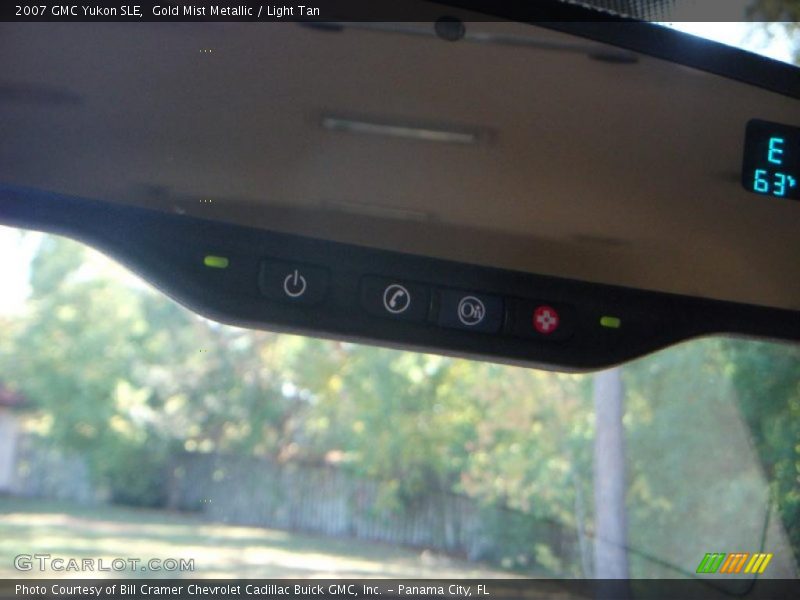 Gold Mist Metallic / Light Tan 2007 GMC Yukon SLE