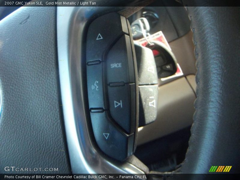 Gold Mist Metallic / Light Tan 2007 GMC Yukon SLE