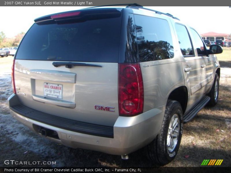 Gold Mist Metallic / Light Tan 2007 GMC Yukon SLE