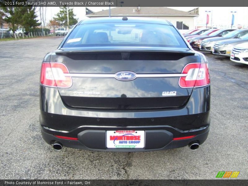 Tuxedo Black / Charcoal Black 2011 Ford Taurus SHO AWD