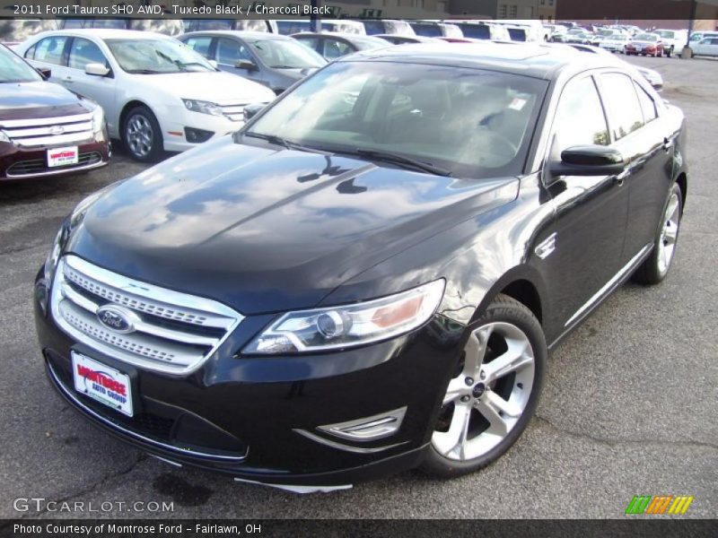 Tuxedo Black / Charcoal Black 2011 Ford Taurus SHO AWD