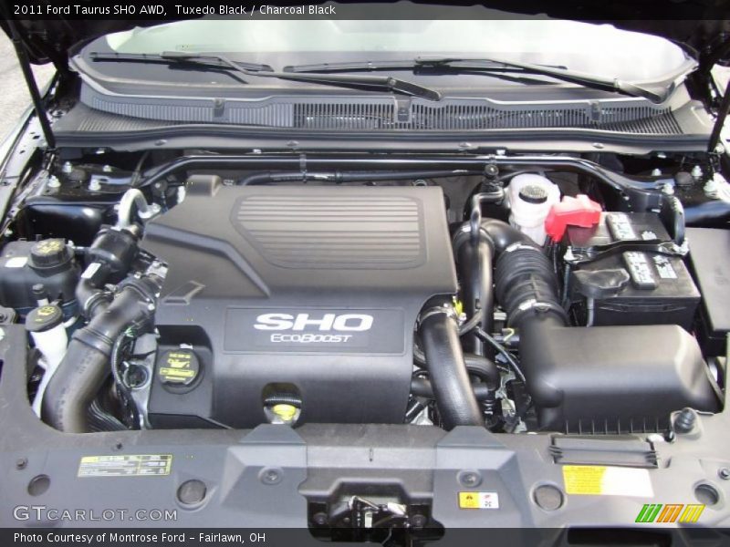  2011 Taurus SHO AWD Engine - 3.5 Liter GTDI EcoBoost Twin-Turbocharged DOHC 24-Valve VVT V6