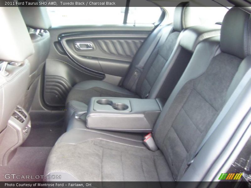  2011 Taurus SHO AWD Charcoal Black Interior
