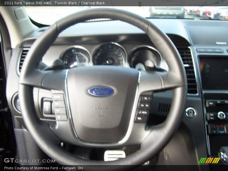  2011 Taurus SHO AWD Steering Wheel
