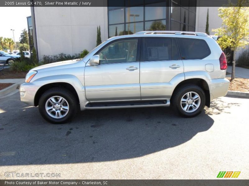 Silver Pine Metallic / Ivory 2005 Lexus GX 470