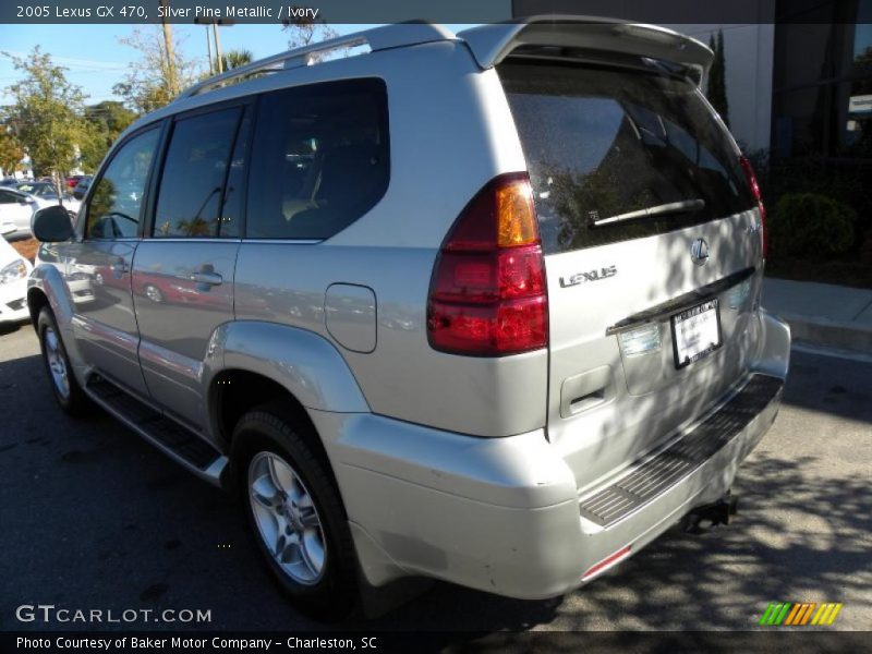 Silver Pine Metallic / Ivory 2005 Lexus GX 470