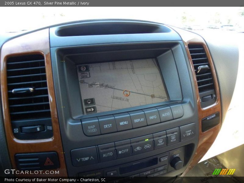 Silver Pine Metallic / Ivory 2005 Lexus GX 470