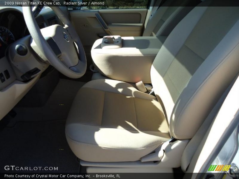 Radiant Silver / Almond 2009 Nissan Titan XE Crew Cab