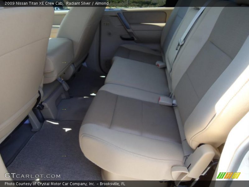 Radiant Silver / Almond 2009 Nissan Titan XE Crew Cab