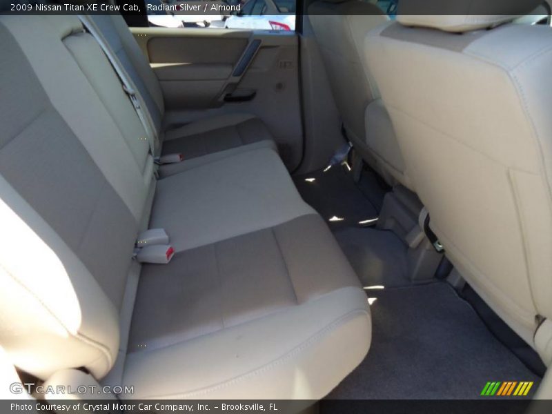 Radiant Silver / Almond 2009 Nissan Titan XE Crew Cab