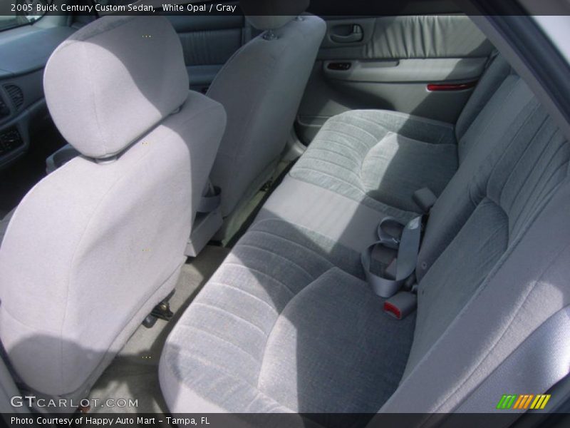 White Opal / Gray 2005 Buick Century Custom Sedan