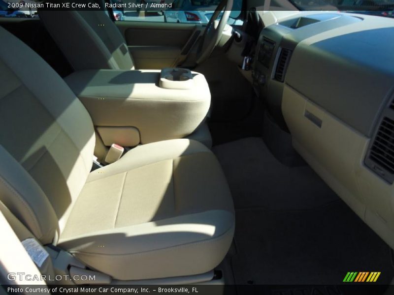 Radiant Silver / Almond 2009 Nissan Titan XE Crew Cab