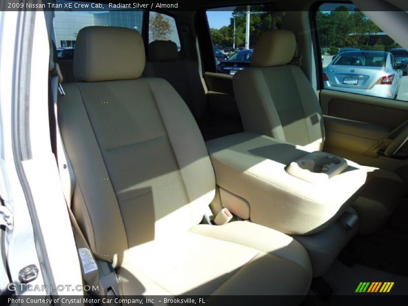 Radiant Silver / Almond 2009 Nissan Titan XE Crew Cab