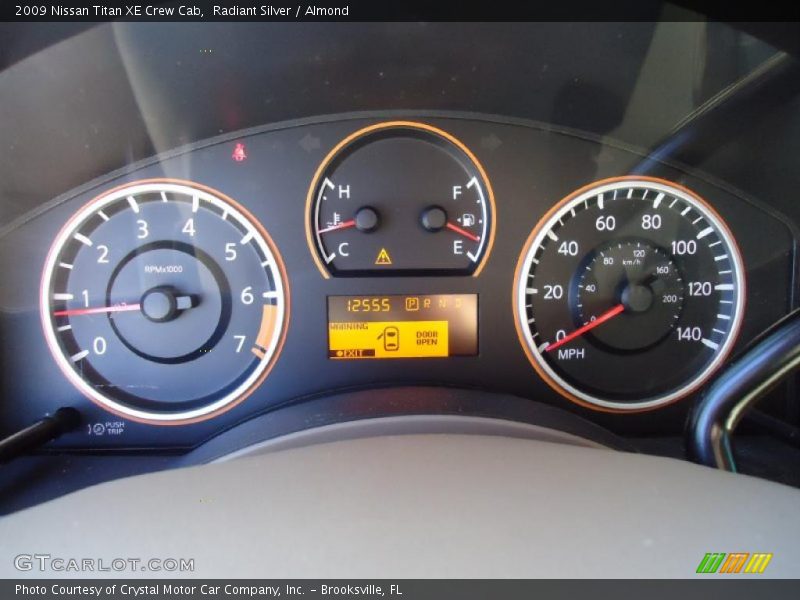  2009 Titan XE Crew Cab XE Crew Cab Gauges