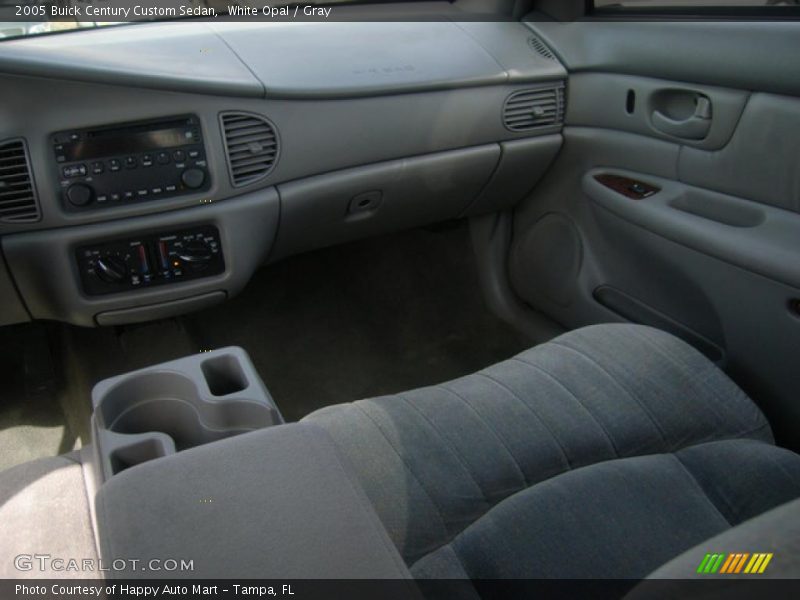 White Opal / Gray 2005 Buick Century Custom Sedan
