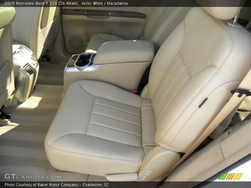 Arctic White / Macadamia 2008 Mercedes-Benz R 320 CDI 4Matic