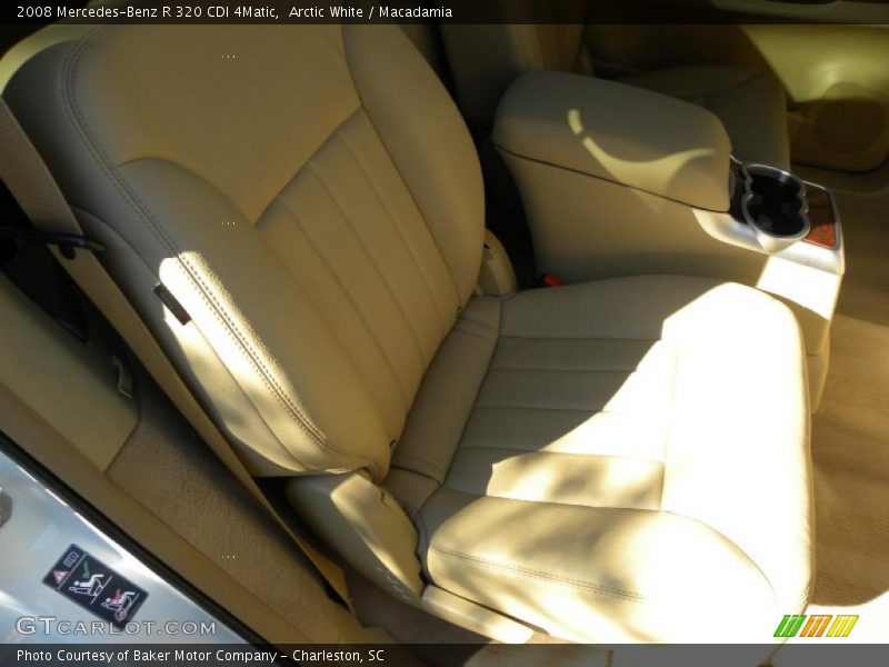 Arctic White / Macadamia 2008 Mercedes-Benz R 320 CDI 4Matic