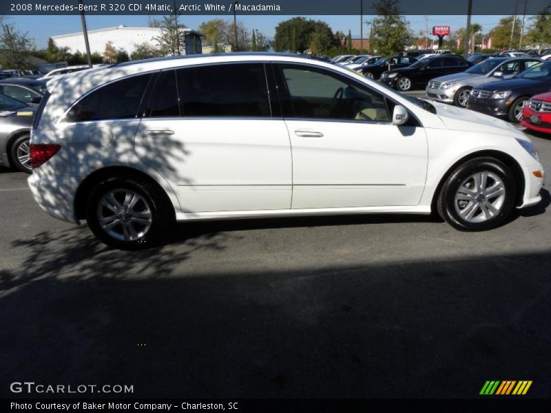 Arctic White / Macadamia 2008 Mercedes-Benz R 320 CDI 4Matic