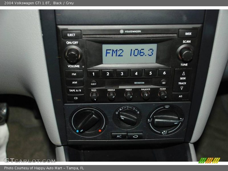 Black / Grey 2004 Volkswagen GTI 1.8T