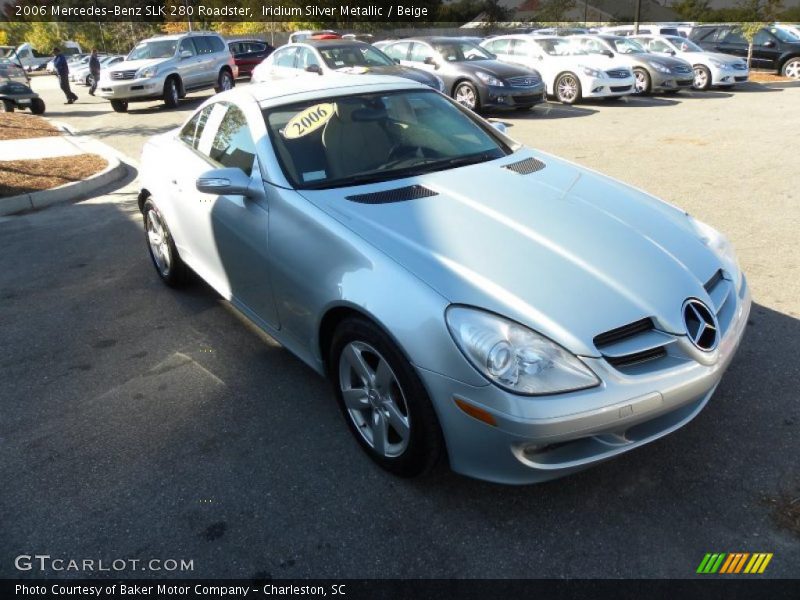 Iridium Silver Metallic / Beige 2006 Mercedes-Benz SLK 280 Roadster