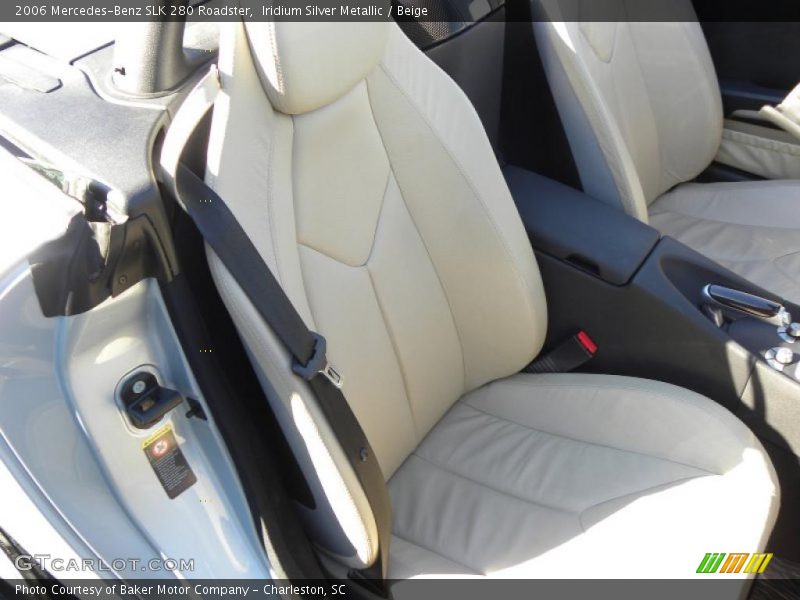 Iridium Silver Metallic / Beige 2006 Mercedes-Benz SLK 280 Roadster