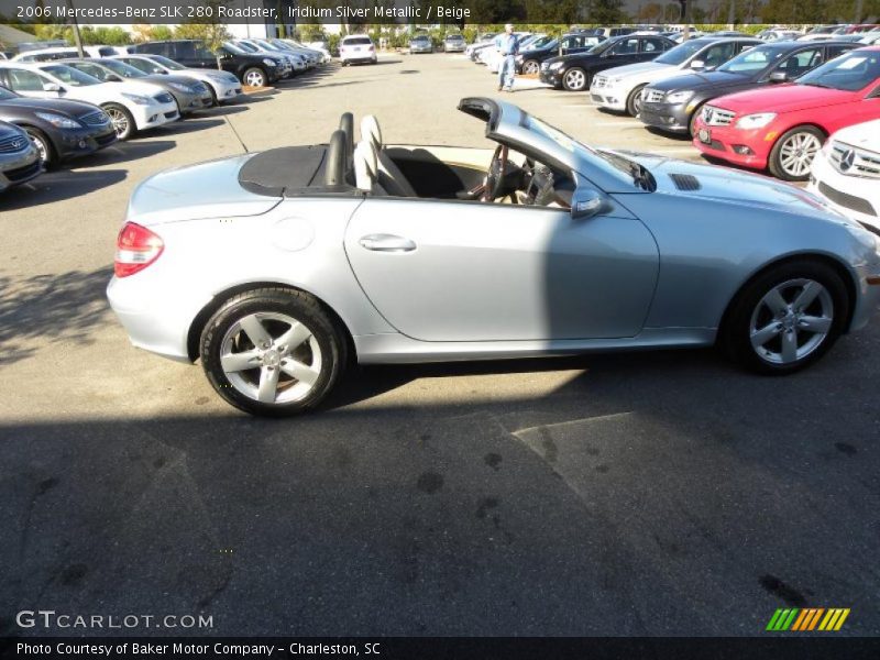 Iridium Silver Metallic / Beige 2006 Mercedes-Benz SLK 280 Roadster
