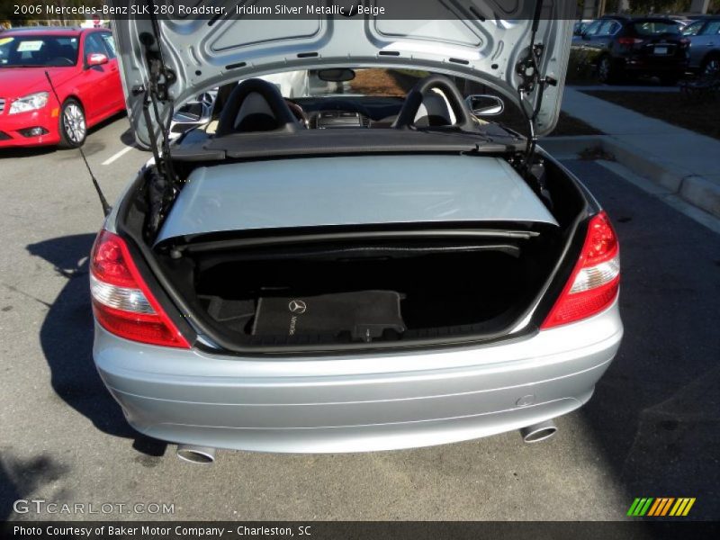 Iridium Silver Metallic / Beige 2006 Mercedes-Benz SLK 280 Roadster
