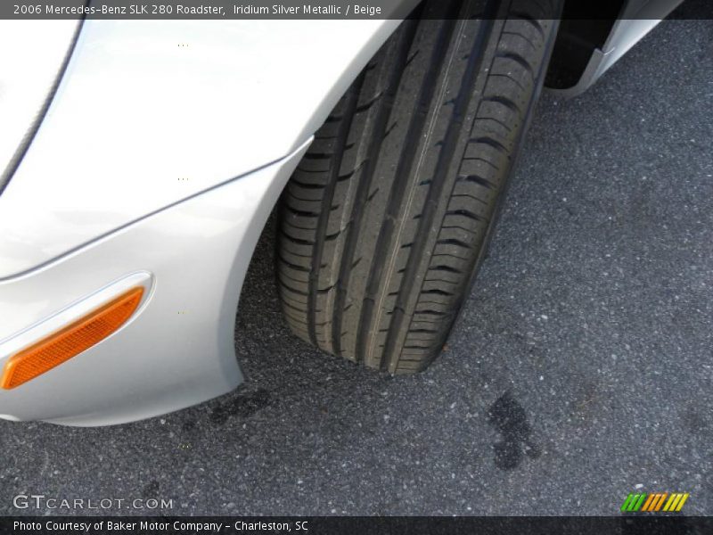 Iridium Silver Metallic / Beige 2006 Mercedes-Benz SLK 280 Roadster